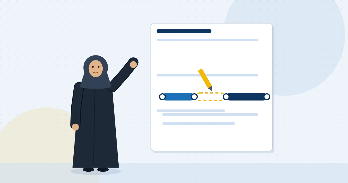 باحثة عن عمل تراجع خطًا زمنيًا لسيرتها الذاتية