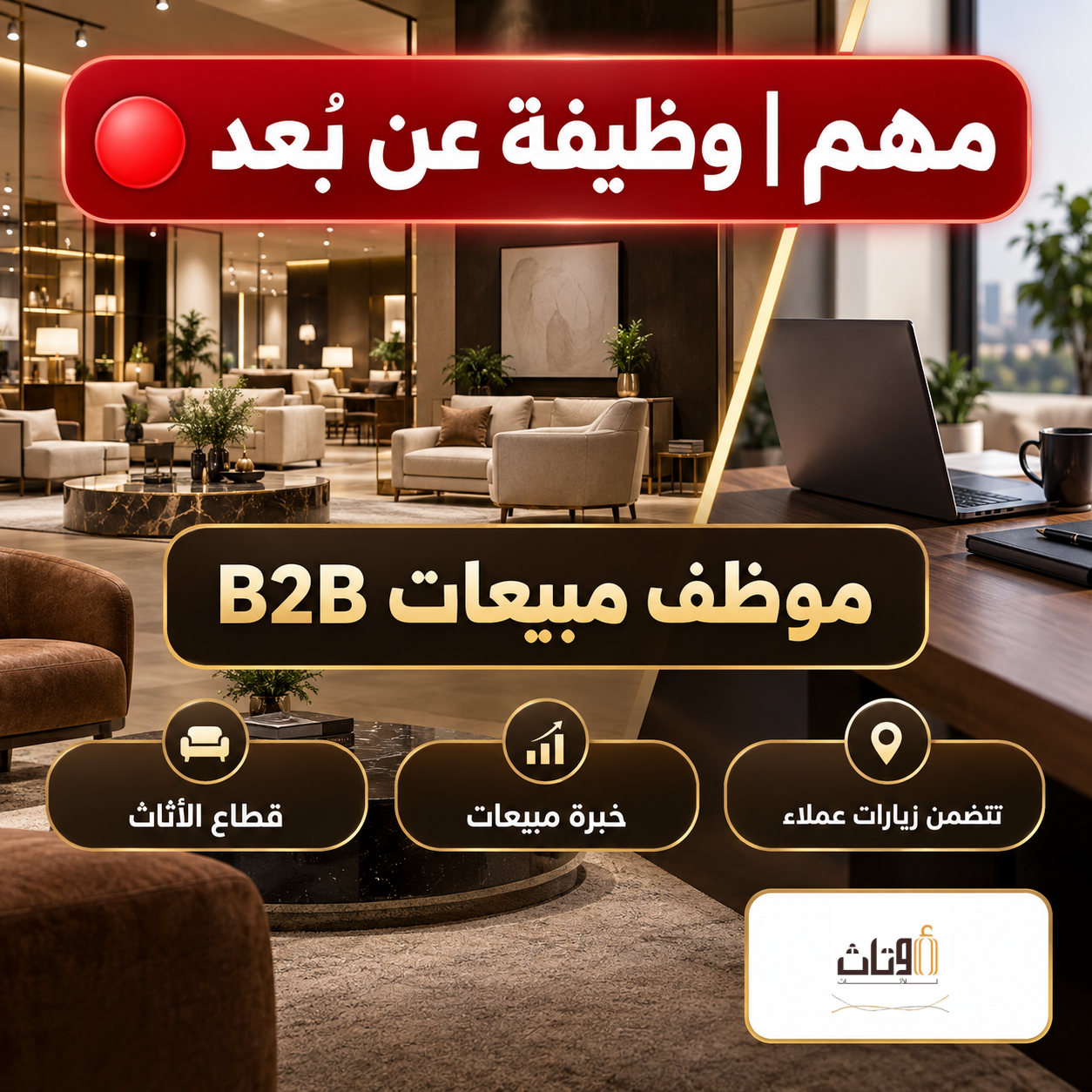 وظيفة مبيعات أوتاث عن بُعد: المهام والشروط قبل التقديم